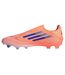 Mens F50 League Laceless Firm Ground Football Boots Orange Blue Adidas-3