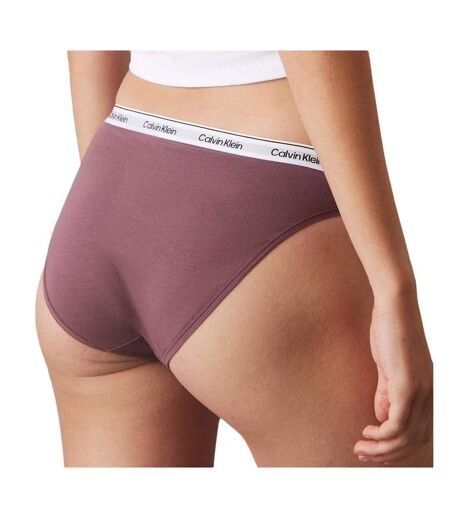 Culotte mauve femme calvin klein jeans bikinis