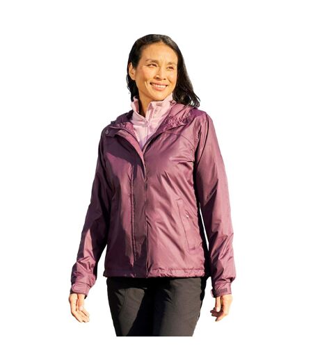 Veste Imperméable Torrent Femme Violet Foncé Mountain Warehouse