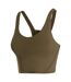 Womens/ladies Jaida Cut-out Back Sports Bra Green The North Face-2