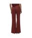 Pantalon à pinces terracotta femme vero moda tara - w34-l30-2