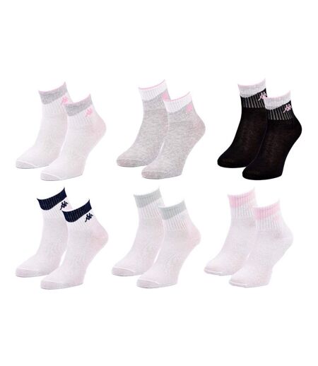 Chaussettes KAPPA QUARTER - Pack de 6 pcs 1043
