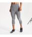 Legging Court In The Zone Homme Gris Foncé Chiné Dare 2B-1