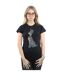 Disney - T-shirt LADY AND THE TRAMP SPAGHETTI HEART - Femme (Noir) - UTBI16184-2