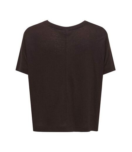 T-Shirt marron  femme jdy gwen