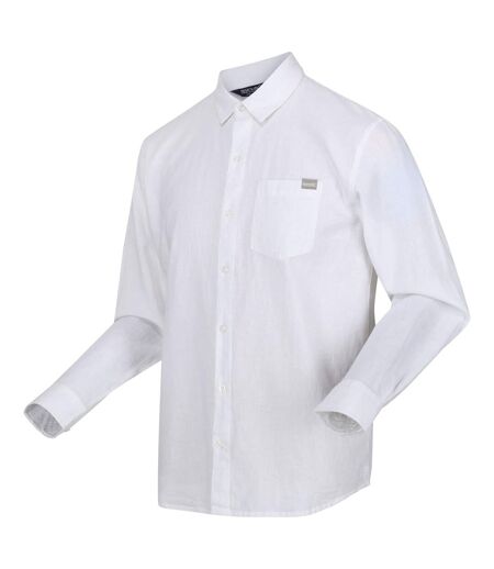 Chemise babbinswood homme blanc Regatta