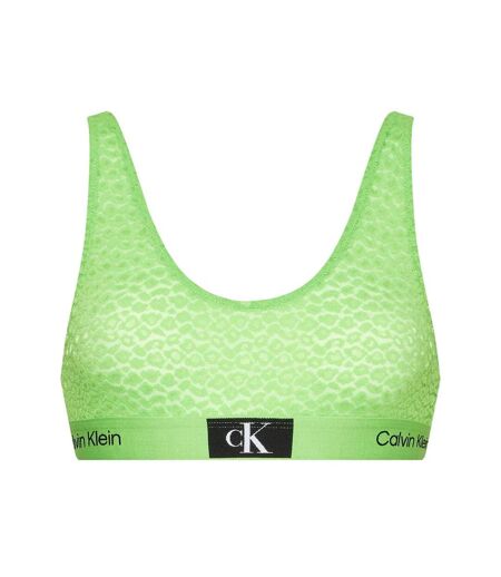 Brassière De Sport Femme Vert Calvin Klein