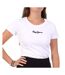 T-Shirt blanc femme pepe jeans pl5000200-1