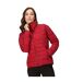 Regatta Womens/Ladies Keava III Baffled Padded Jacket (Rumba Red) - UTRG9001