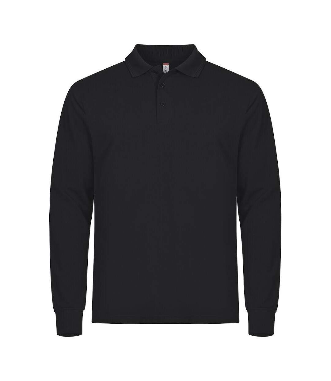 Polo Manches Longues Manhattan Homme Noir Clique-1