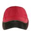 Casquette À Rabat Techno Rouge Atlantis Headwear-3