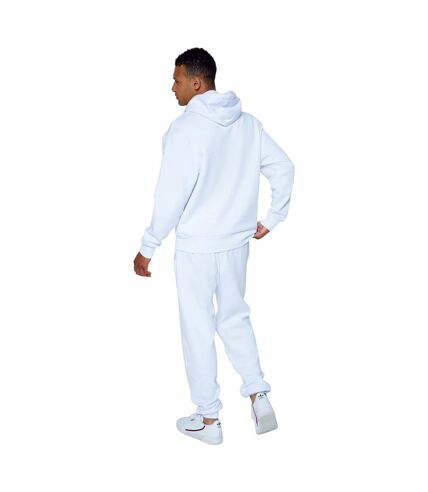 Unisex adult continu8 boxy jogging bottoms white Hype