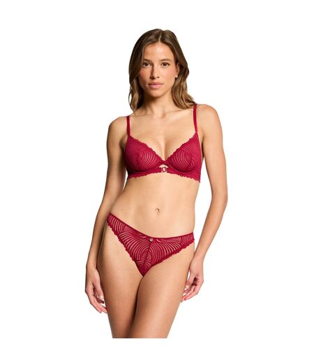 Soutien-gorge armatures bordeaux Glory