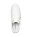 Womens/ladies Powercourt 2.0 Leather Trainers White Gold Lacoste-3