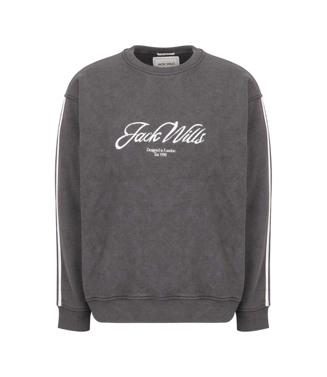 Sweat Motif/style Aquarelle Homme Gris Jack Wills-1