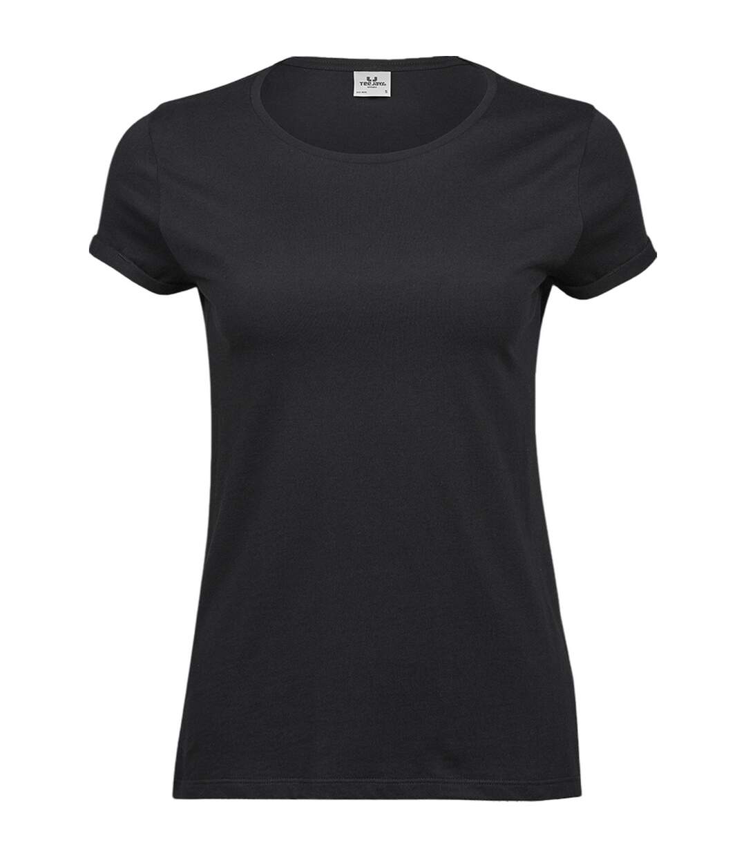 T-shirt Femme Noir Tee Jays-1