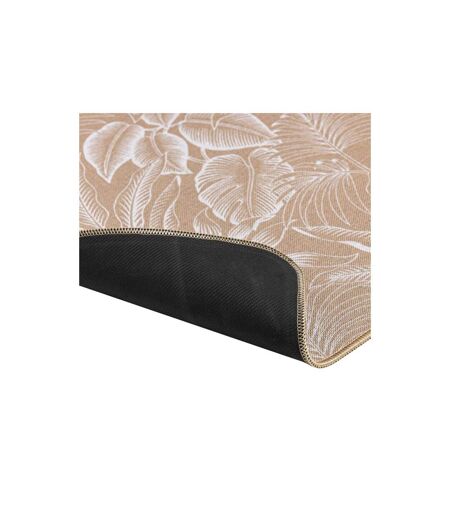 Tapis Déco Imprimé Stylis 45x120cm Naturel & Blanc