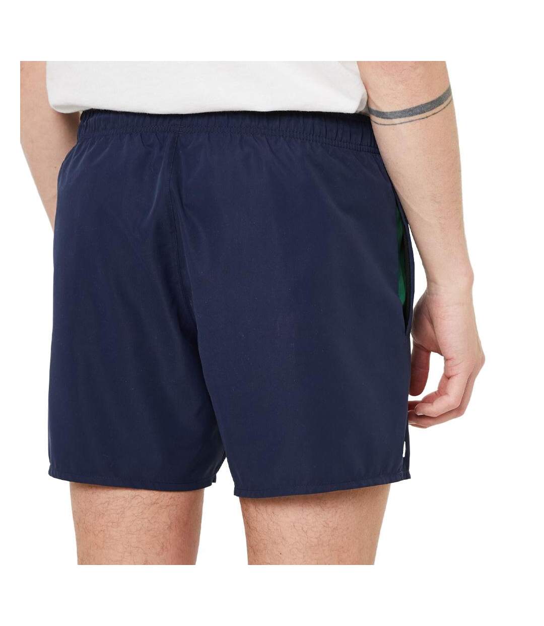 Short de bain marine homme lacoste lengths-2