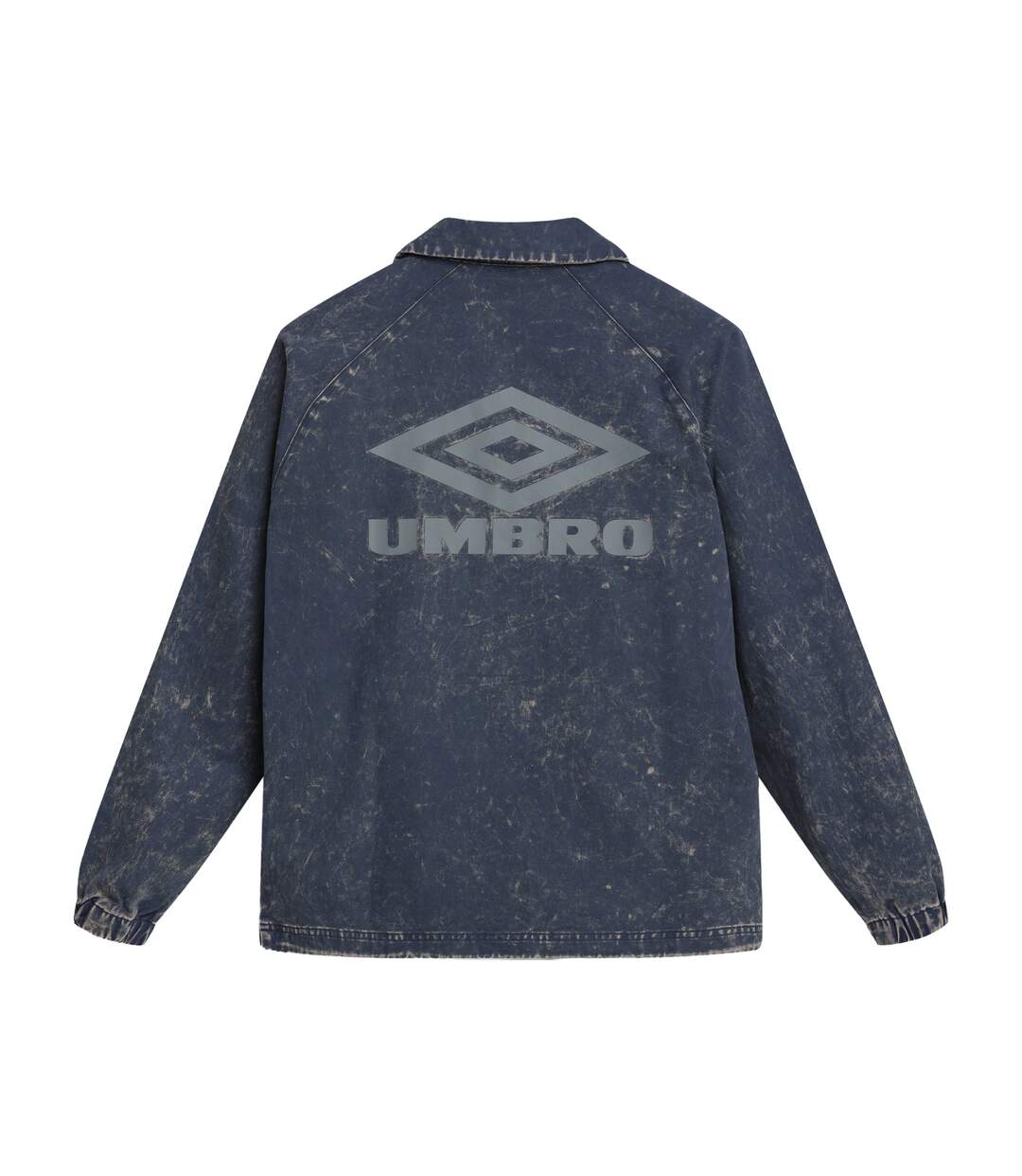 Mens washed drill top blue mirage Umbro-2