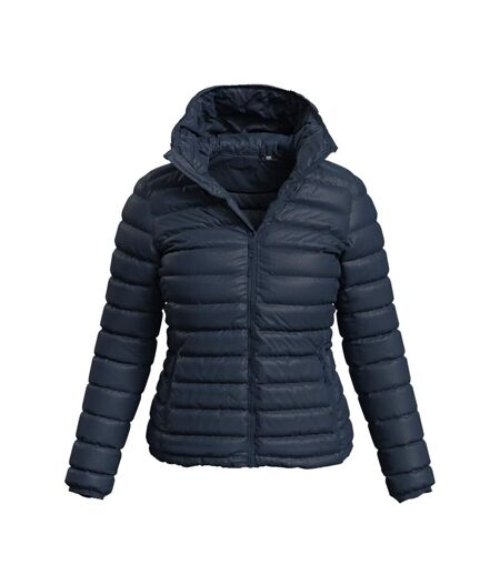 Doudoune Matelassée Lux Femme Bleu Nuit Stedman
