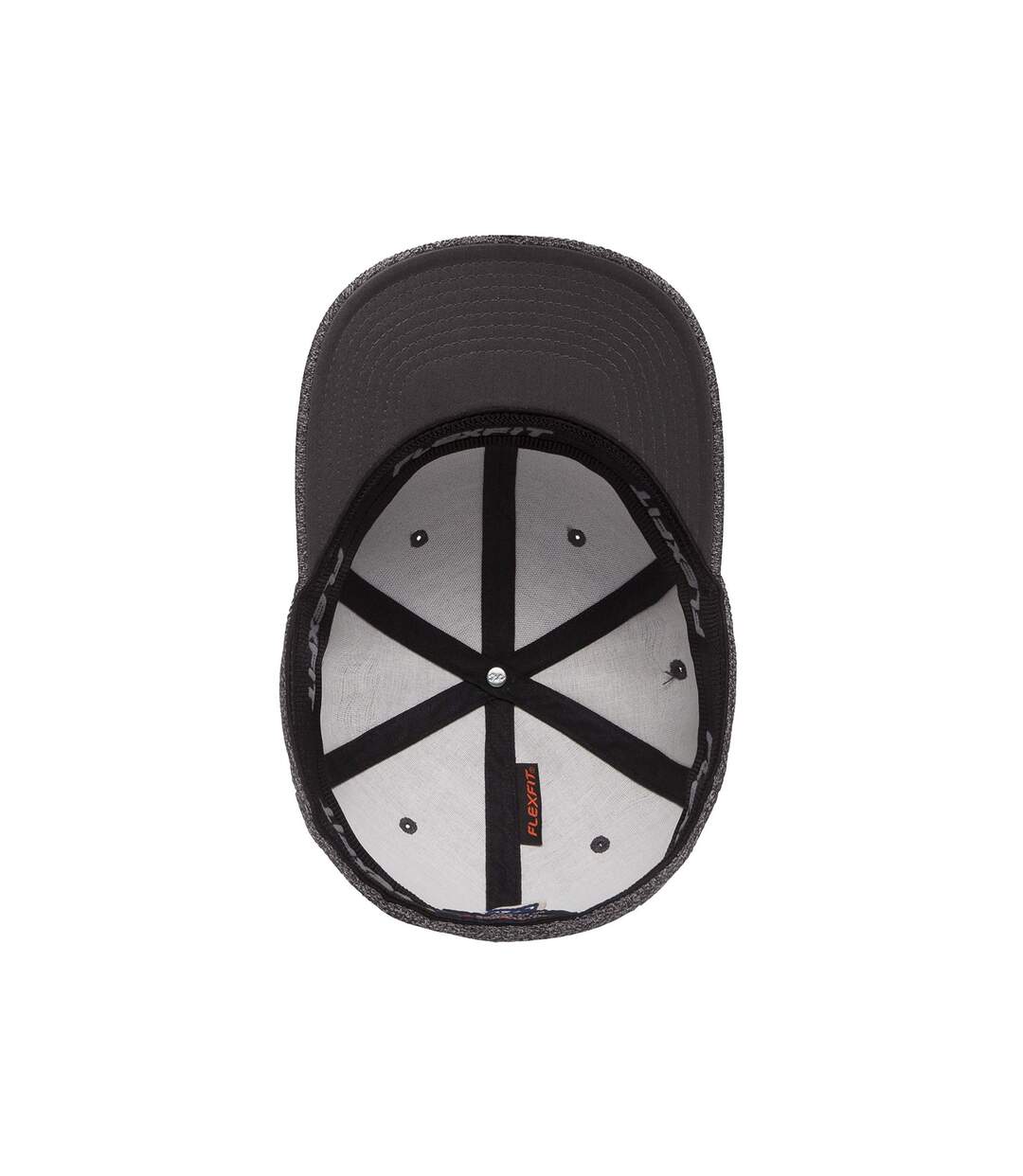 Casquette De Baseball Gris Foncé Chiné Flexfit-2