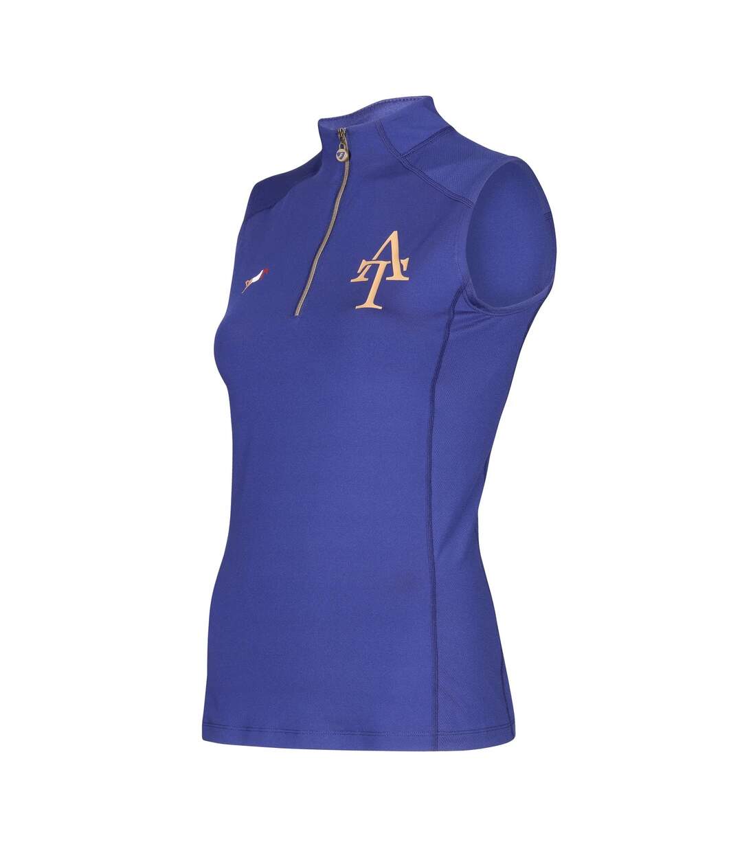 Haut thermique team femme bleu marine Aubrion-4