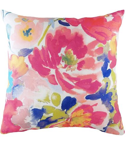 Evans Lichfield Aquarelle Floral Cushion Cover (Multicolored)