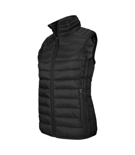 Womens/ladies Lightweight Down Bodywarmer Black Kariban