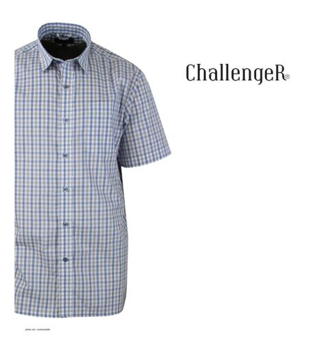 Chemise manches courtes 1 poche poitrine CH4041