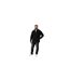 Sweat À Col Montant Zippé Motif/style Logo Brodé Russel Homme Noir Duke-1