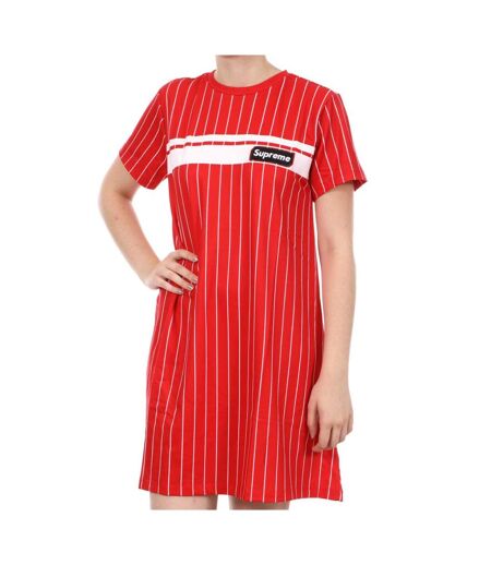 Robe Rouge Femme Supreme Tenny - S