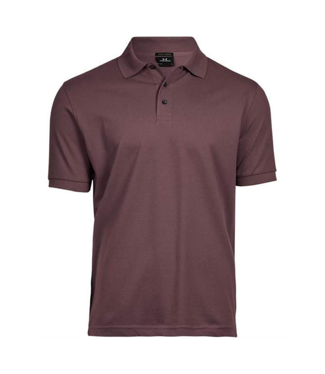 Mens luxury stretch pique polo shirt grape Tee Jays