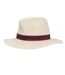 Isotoner Chapeau femme 100% papier de paille claire, ajustable à l'intérieur 52 à 58 cm-2