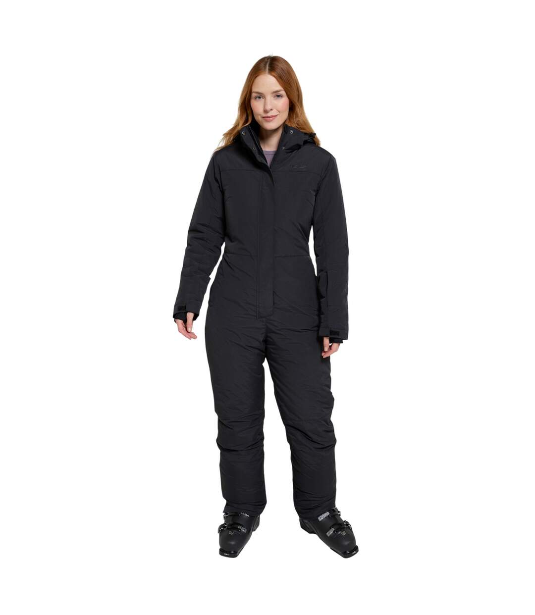 Womens/ladies cloud ski suit black Mountain Warehouse-4