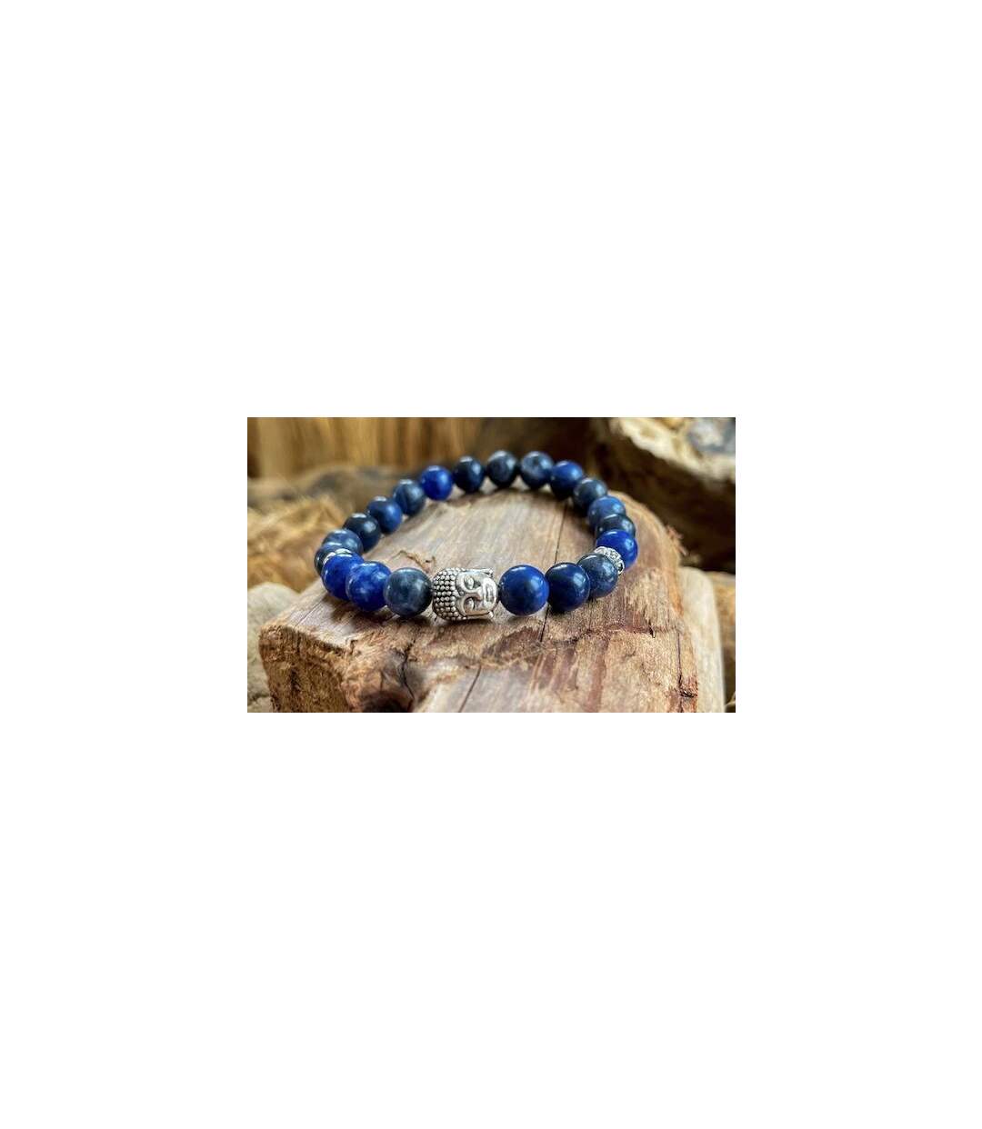 Bracelet de méditation en sodalite-2