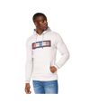 Smith & Jones Mens Beniko Hoodie (Light Grey Marl)