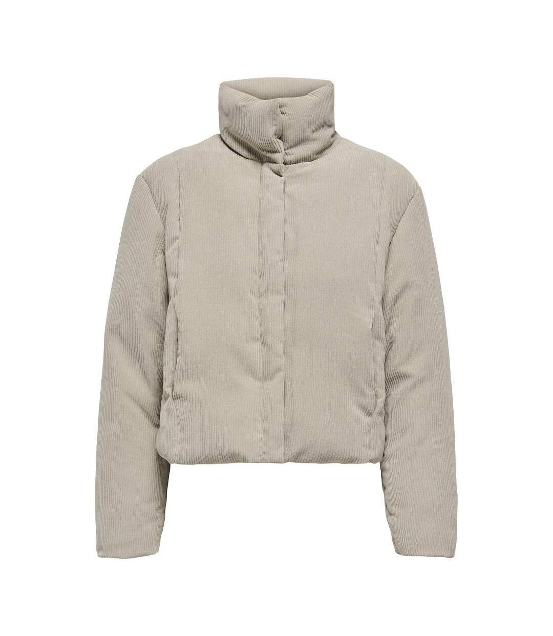 Doudoune beige femme jdy millie-1