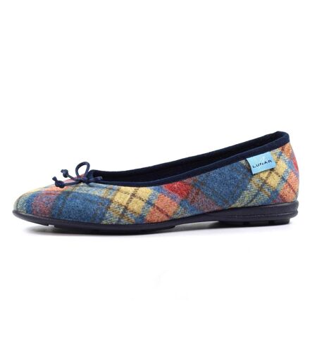 Chaussons Brie Femme Bleu Lunar