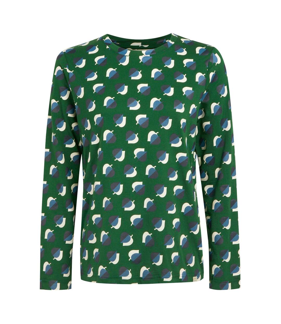 T-shirt orla kiely femme vert / feuilles d'orme Regatta