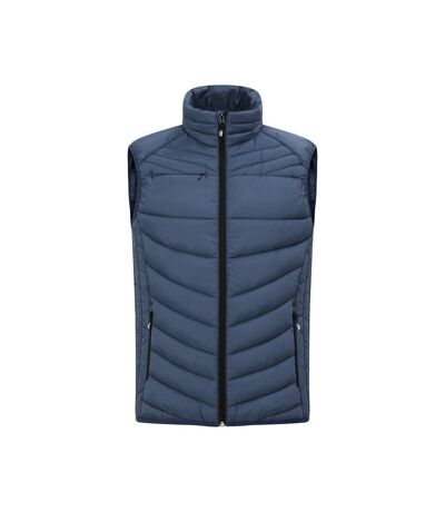 Mens Idaho Body Warmer Blue Fog Clique