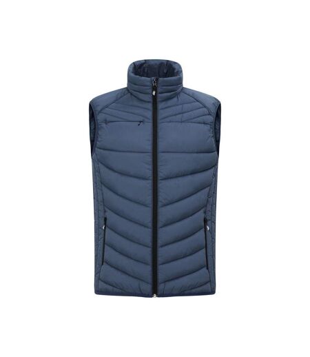 Mens Idaho Body Warmer Blue Fog Clique
