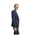 Womens/ladies Flecked Regular Blazer Dark Blue Boss-4