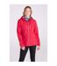 Womens/ladies Rhine Extreme 3 Layer Waterproof Jacket Dark Red Mountain Warehouse-1