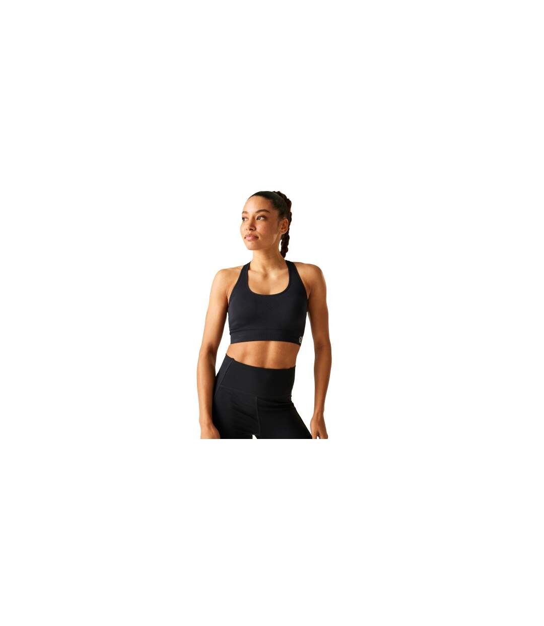 Womens/ladies Dont Sweat It Ii Sports Bra Black Dare 2B-1