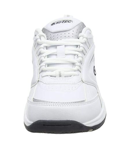 Hi-Tec Mens Blast Lite Lace Up Trainers (White/Navy) - UTDF1159