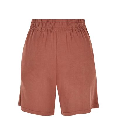 Womens/ladies Modal Shorts Terracotta Urban Classics