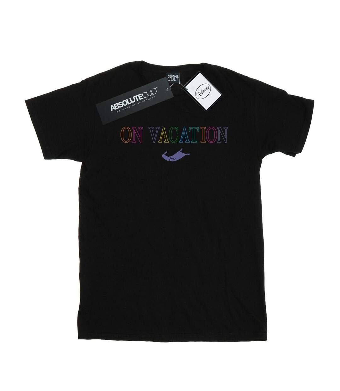 Disney - T-shirt ALADDIN ON VACATION - Femme (Noir) - UTBI17463-1
