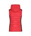 Veste Sans Manches Hybrid Femme Rouge Noir James And Nicholson-2