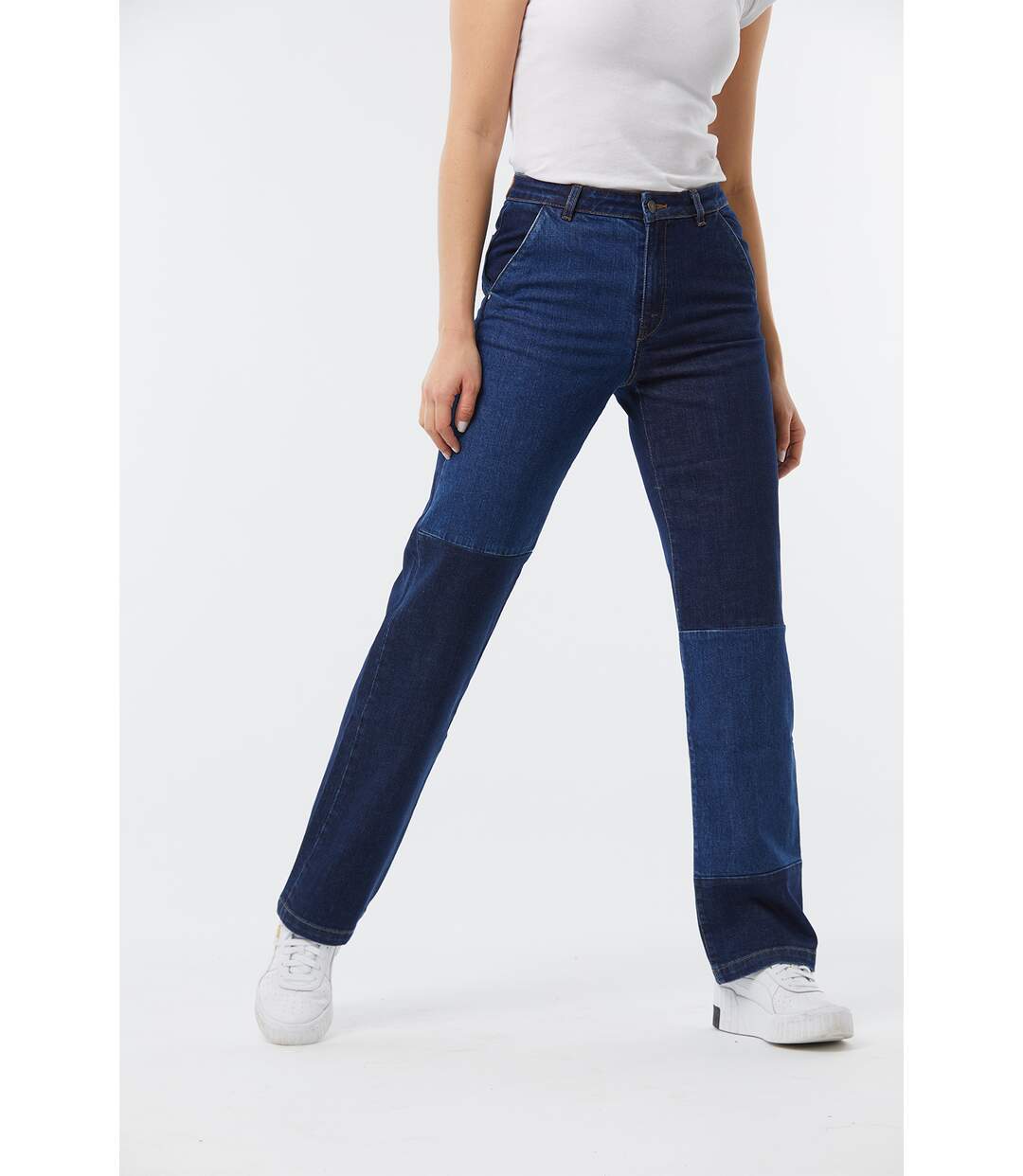 Pantalon femme coton flare JACKA