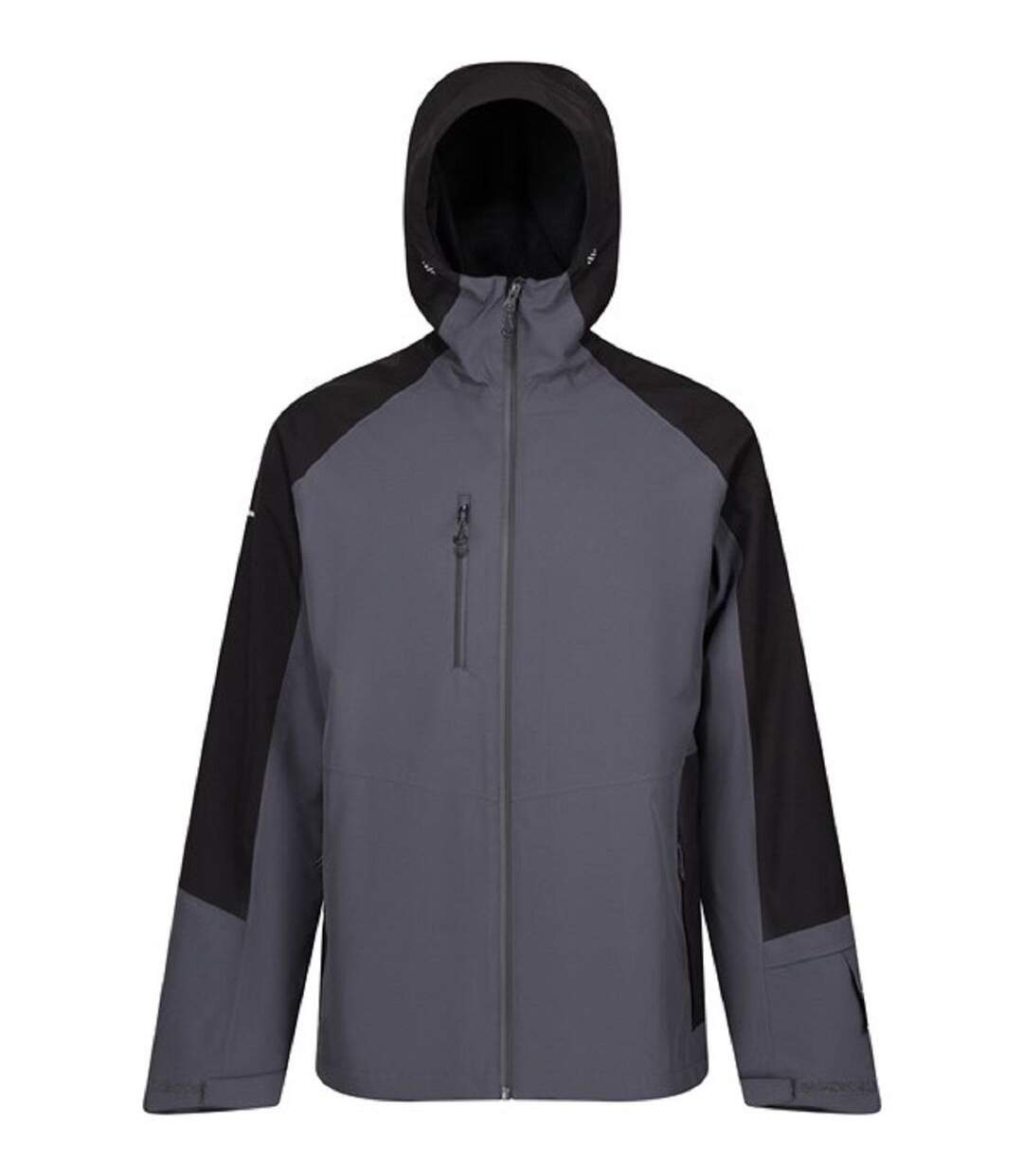 Veste imperméable - Homme - TRW529 - gris et noir-1